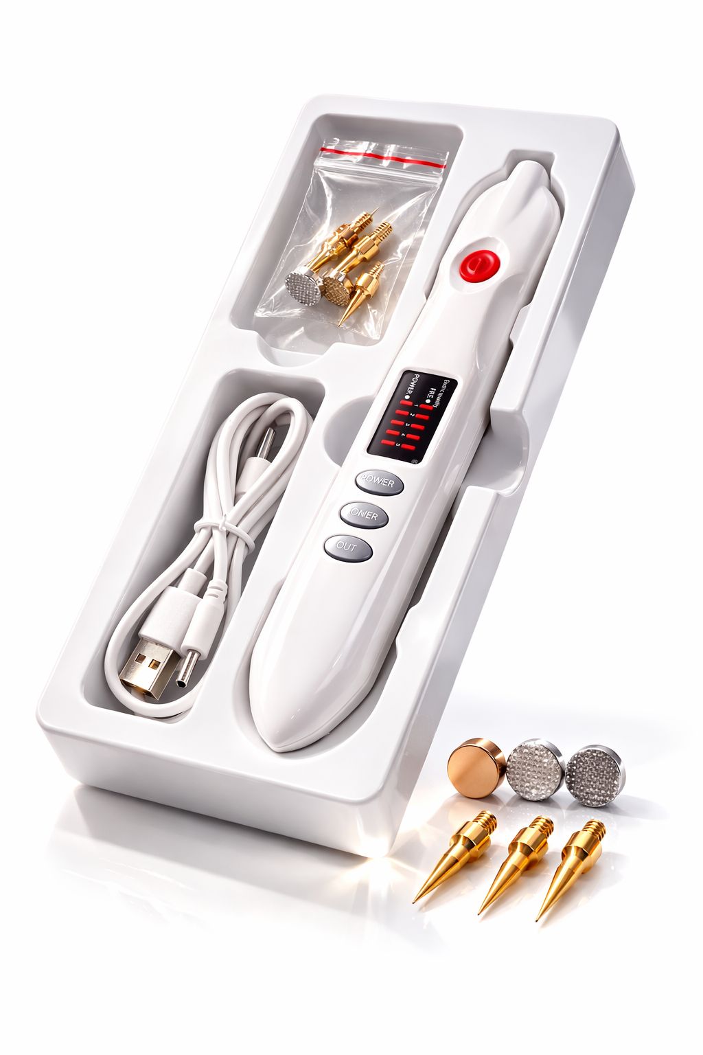 ZUMI PLUMA DE CABONO IONIZADA PARA ELIMINACION IMPERFECCIONES